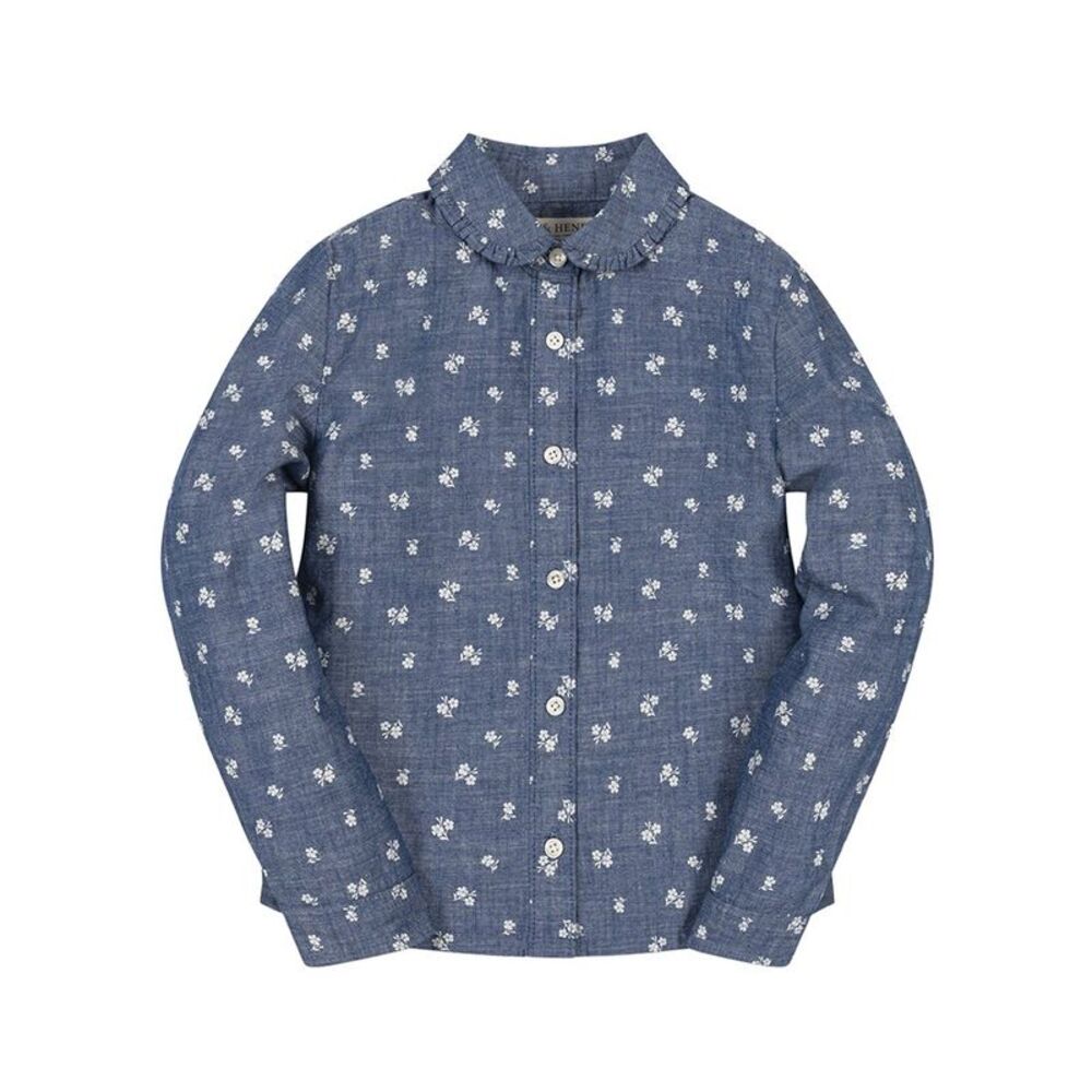 Hope & Henry Girls Organic Peter Pan Collar Top
